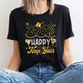 Happy New Year Party 2025 Pure Cotton Casual Street - Adult & Kids T-Shirts, Sweatshirts & Hoodies apparel design preview 1