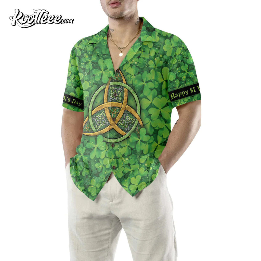 Cool Happy St Patrick's Day Gift Hawaiian - Adult & Kids T-Shirts, Sweatshirts & Hoodies apparel design preview 1