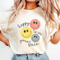 Happy See Your Face Back School Teacher Life Teaching - Adult & Kids T-Shirts, Sweatshirts & Hoodies apparel design preview 1