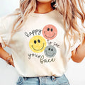 Happy See Your Face Back School Teacher Teachers Life - Adult & Kids T-Shirts, Sweatshirts & Hoodies apparel design preview 1