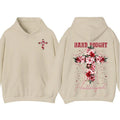 Hard Fought Hallelujah 2 Sided FLoral Christian Jesus - Adult & Kids T-Shirts, Sweatshirts & Hoodies apparel design preview 1
