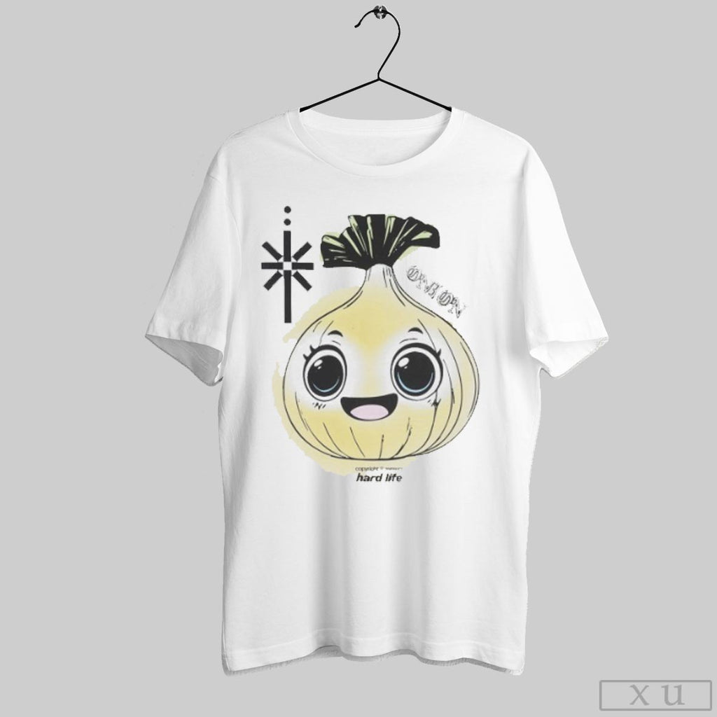 Hard Life Manga Onion - Adult & Kids T-Shirts, Sweatshirts & Hoodies apparel design preview 1