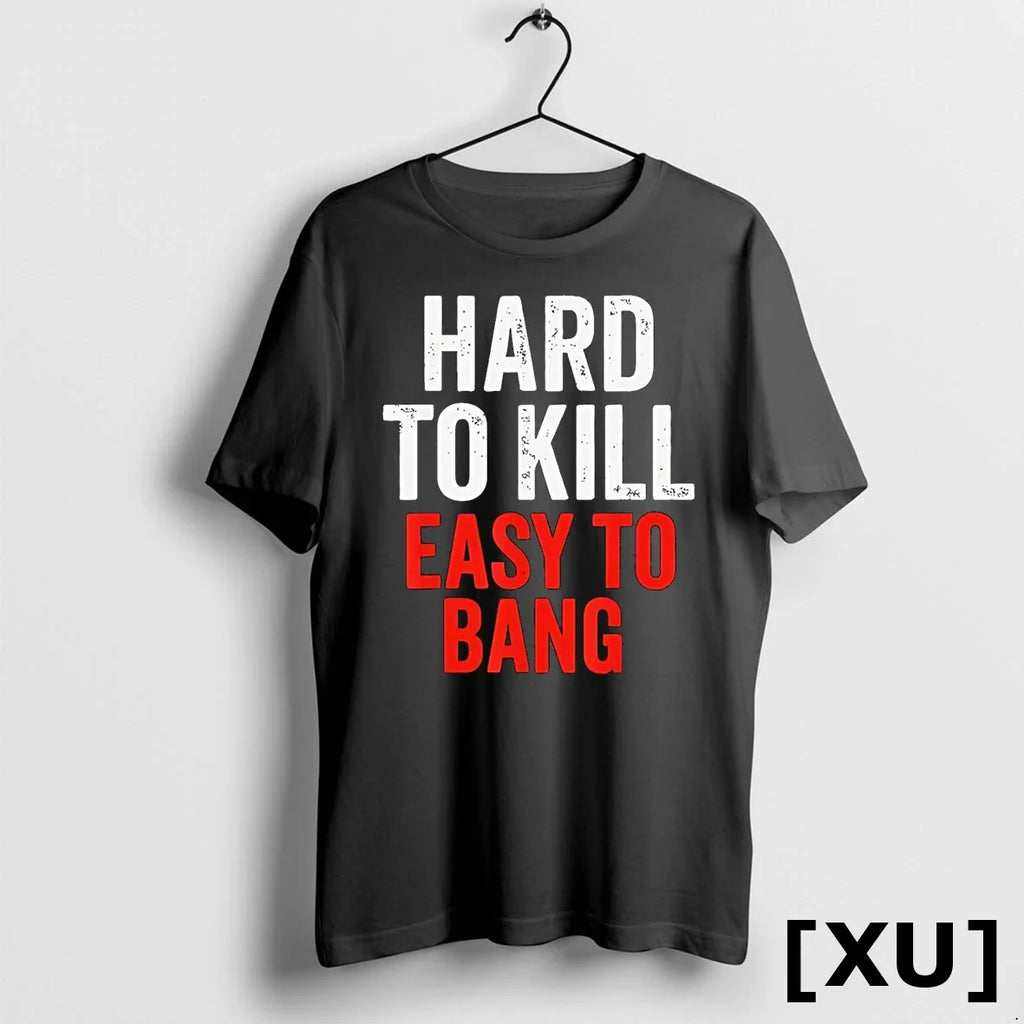 Hard To Kill Easy Bang Sweater - Adult & Kids T-Shirts, Sweatshirts & Hoodies apparel design preview 1