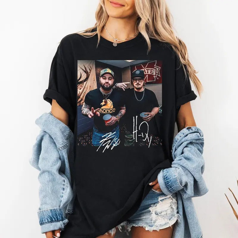 Hardy Wetzell Country Music JimBobb Concert - Adult & Kids T-Shirts, Sweatshirts & Hoodies apparel design preview 1