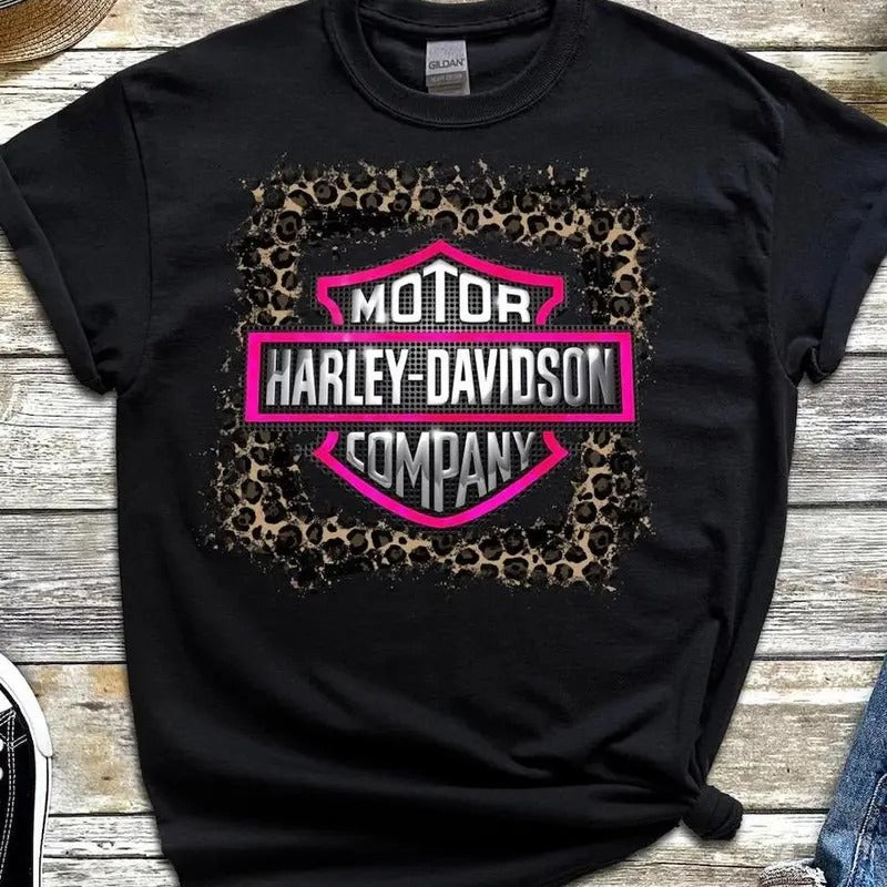 Harly Davidson Harley Hair Dont Care Her Motorcycle - Adult & Kids T-Shirts, Sweatshirts & Hoodies apparel design preview 1