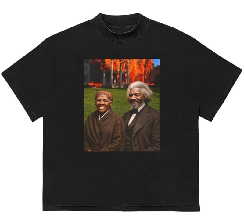 Harriet Tubman Frederick Douglass Nottoway Plantation - Adult & Kids T-Shirts, Sweatshirts & Hoodies apparel design preview 1