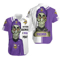 Minnesota Vikings Hawaiian Haters I Kill You Design - Adult & Kids T-Shirts, Sweatshirts & Hoodies apparel design preview 1
