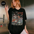 Haunted Library Book Lover Funny Halloween Librarian - Adult & Kids T-Shirts, Sweatshirts & Hoodies apparel design preview 1