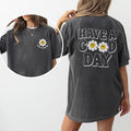 Have Good Day Daily Motivation Positive Quote Wavy - Adult & Kids T-Shirts, Sweatshirts & Hoodies apparel design preview 1