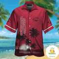 Hawaiian Arkansas Razorbacks Tropical Short Sleeve - Adult & Kids T-Shirts, Sweatshirts & Hoodies apparel design preview 1