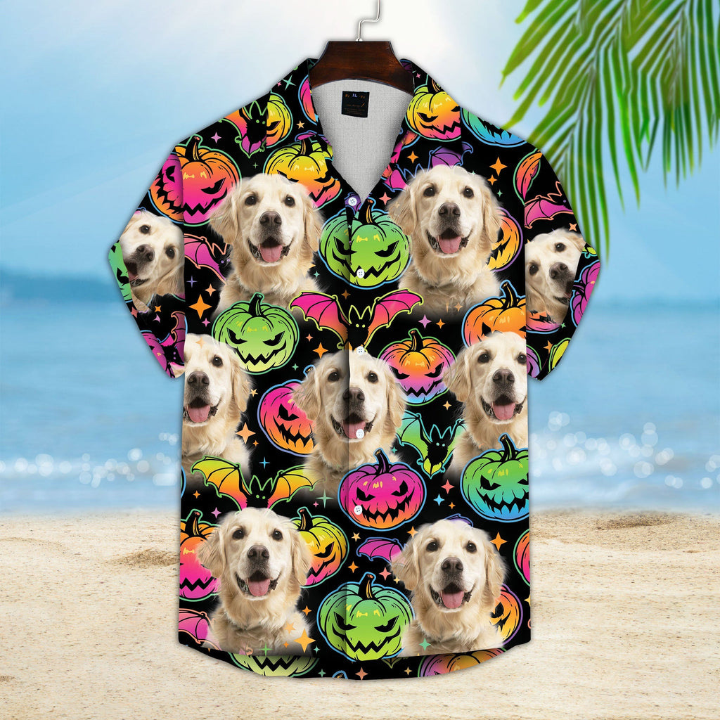 Custom Hawaiian With Pet Face Personalized Gift For - Adult & Kids T-Shirts, Sweatshirts & Hoodies apparel design preview 1