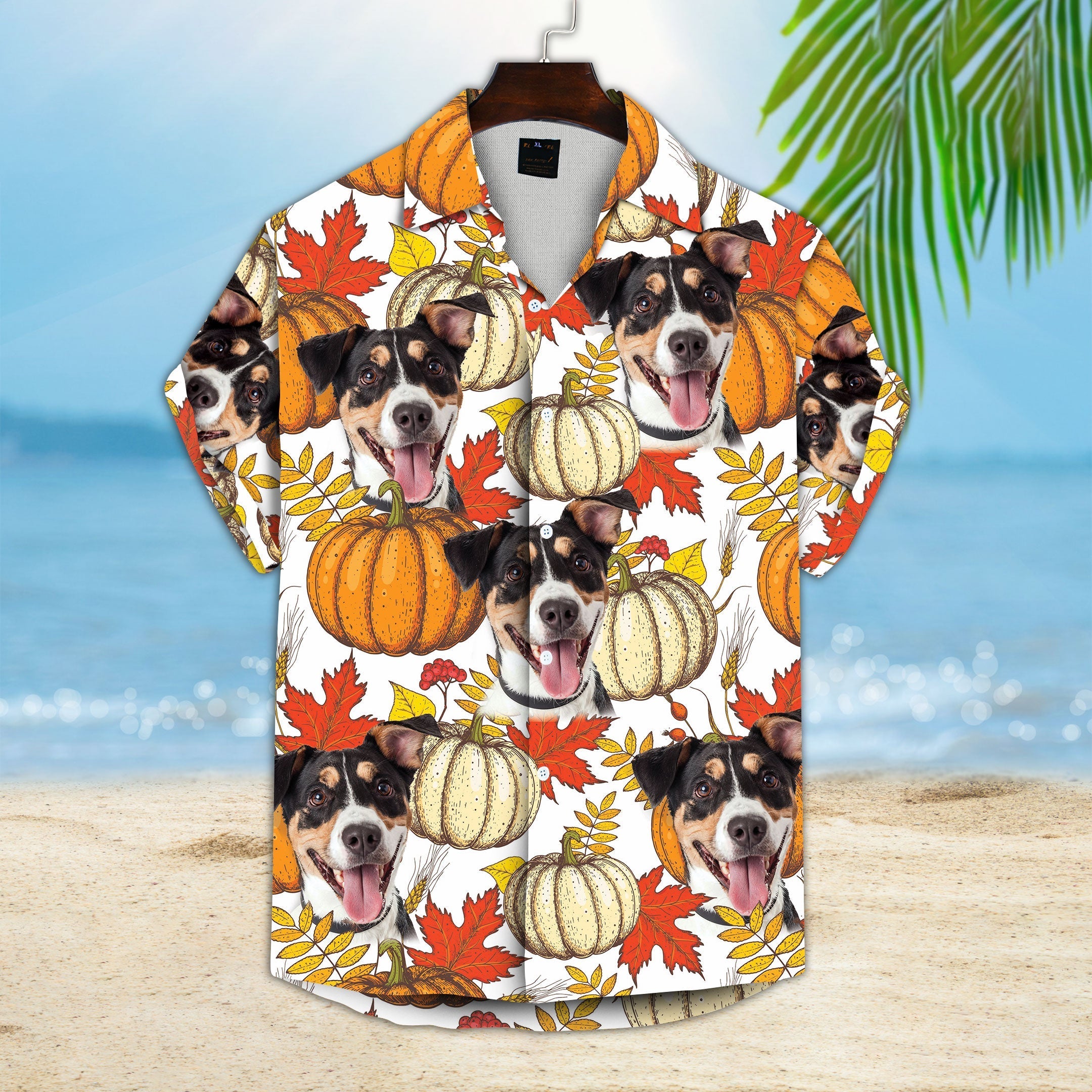 Custom Hawaiian With Pet Face Personalized Gift For - Adult & Kids T-Shirts, Sweatshirts & Hoodies apparel design preview 1
