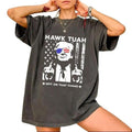 "Hawk Tuah 24 Spit That Thang Donald Trum 2024 - Adult & Kids T-Shirts, Sweatshirts & Hoodies apparel design preview 1