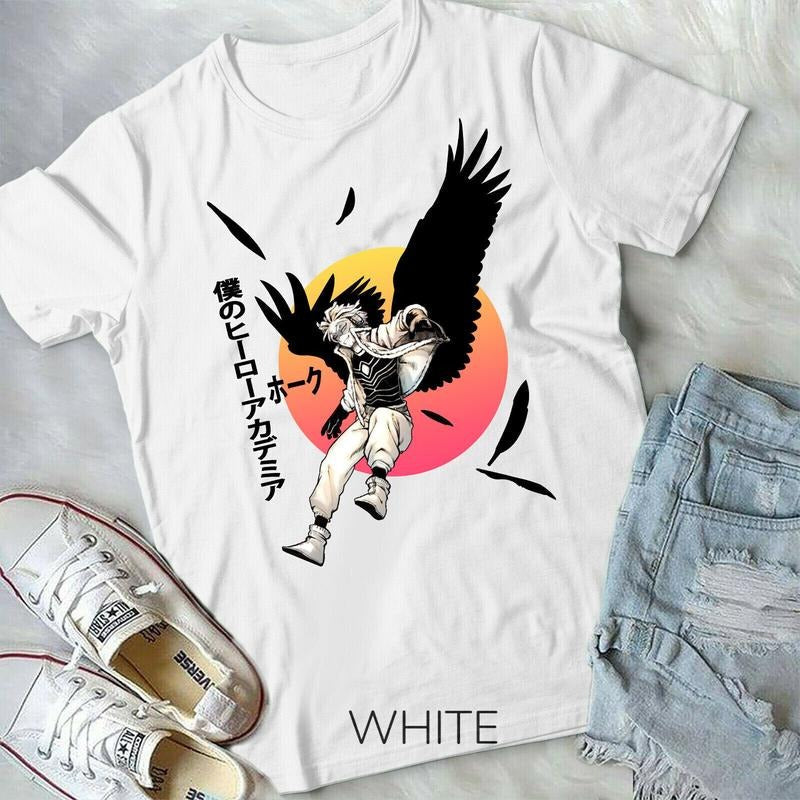Hawks My Hero Academia Dabi Shoto Todaraki New S 4XL - Adult & Kids T-Shirts, Sweatshirts & Hoodies apparel design preview 1