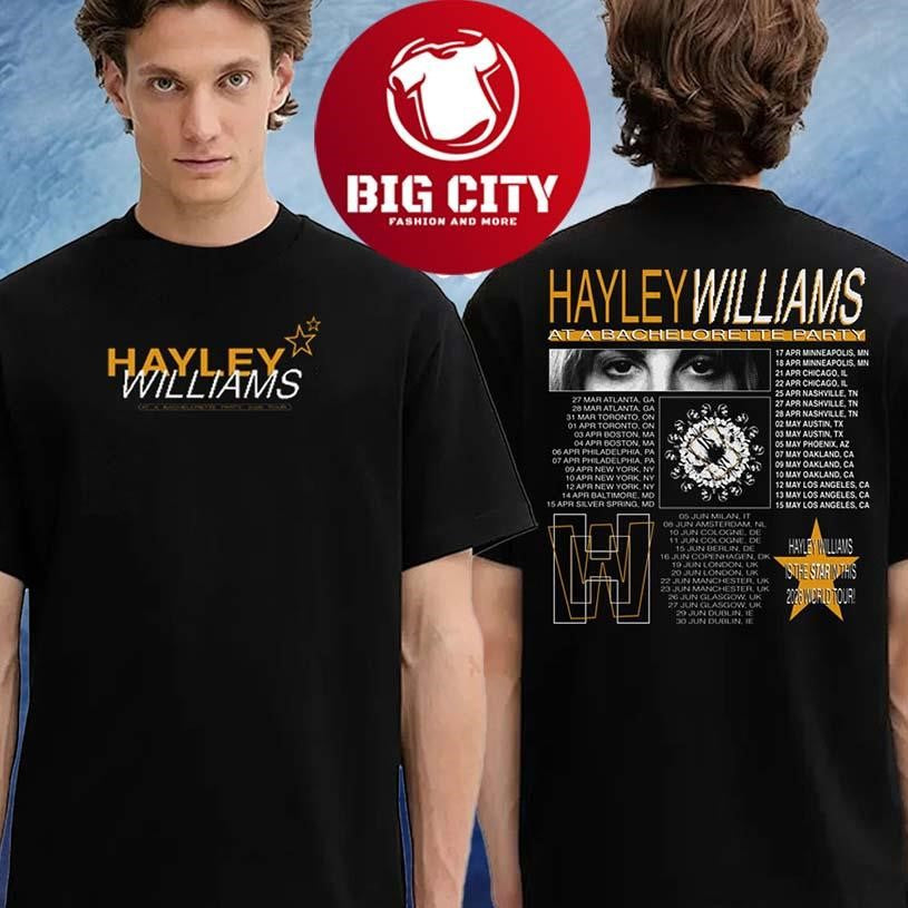 Hayley Williams Merch At A Bachelorette Party 2026 - Adult & Kids T-Shirts, Sweatshirts & Hoodies apparel design preview 1
