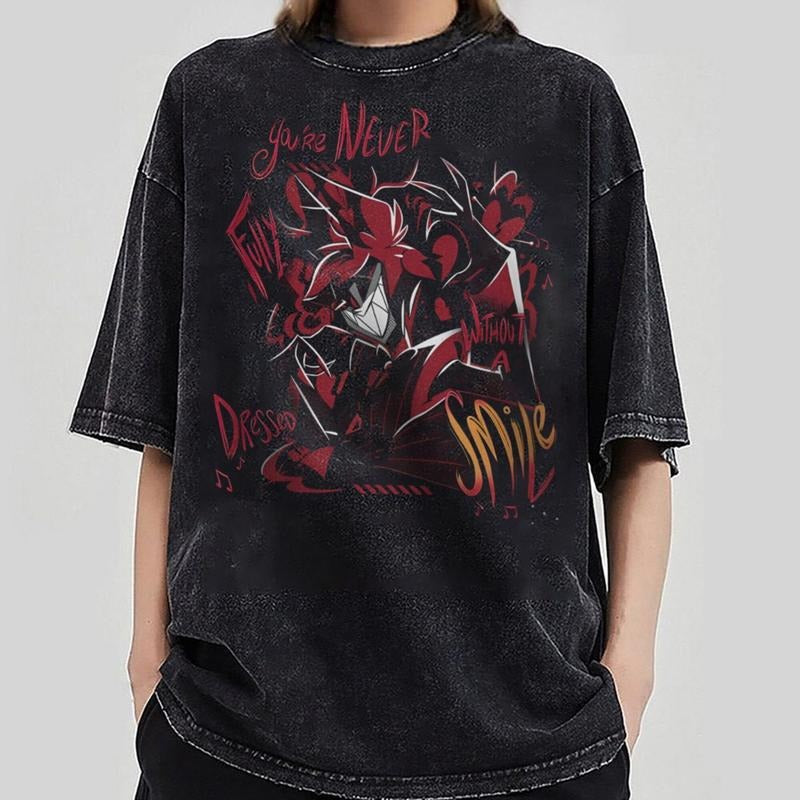 Hazbin Hotel Alastor Anime - Adult & Kids T-Shirts, Sweatshirts & Hoodies apparel design preview 1