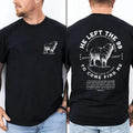 He Left 99 Rescue Me Christian Pure Cotton Casual - Adult & Kids T-Shirts, Sweatshirts & Hoodies apparel design preview 1