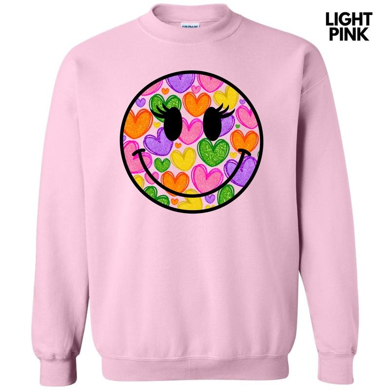 Heart Filled Happy Face 'NLB' - Adult & Kids T-Shirts, Sweatshirts & Hoodies apparel design preview 1