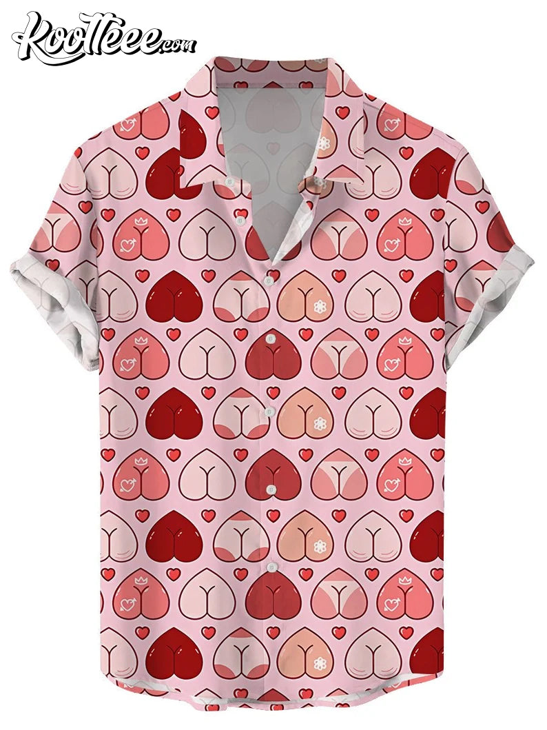 Heart Hip Funny Hawaiian - Adult & Kids T-Shirts, Sweatshirts & Hoodies apparel design preview 1