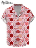 Heart Hip Funny Hawaiian - Adult & Kids T-Shirts, Sweatshirts & Hoodies apparel design preview 1