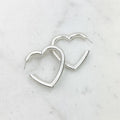 Heart Hoop Earrings *Final Sale* - Adult & Kids T-Shirts, Sweatshirts & Hoodies apparel design preview 1