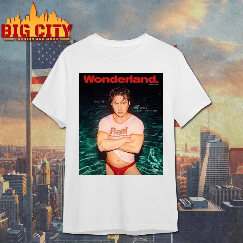 Heated Rivalry Hudson Williams Wonderland Magazine - Adult & Kids T-Shirts, Sweatshirts & Hoodies apparel design preview 1