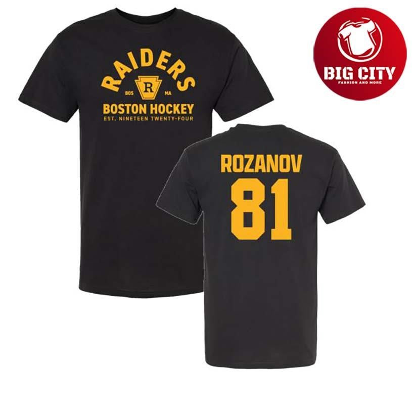 Heated Rivalry Ilya Rozanov Boston Raiders Two Sided - Adult & Kids T-Shirts, Sweatshirts & Hoodies apparel design preview 1