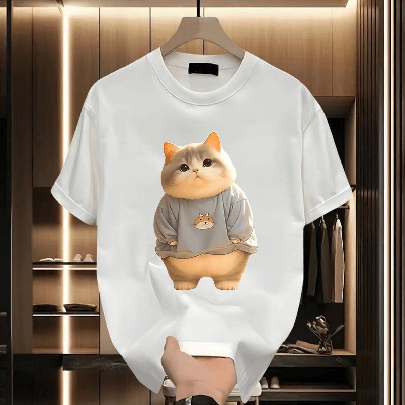 Heavyweight Pure Cotton Short Sleeve Summer Loose Fit - Adult & Kids T-Shirts, Sweatshirts & Hoodies apparel design preview 1