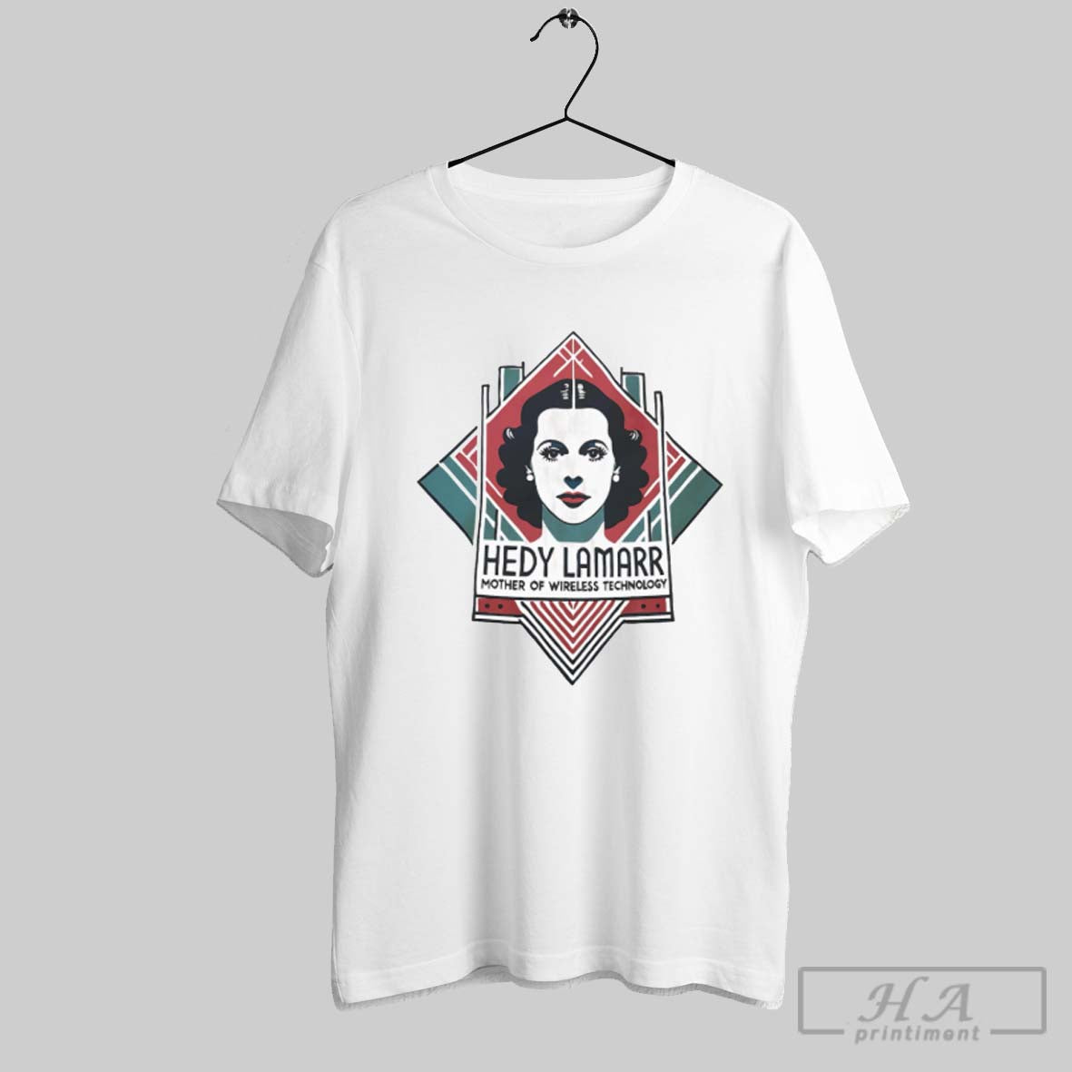 Hedy Lamarr Mother Of Wireless Technology - Adult & Kids T-Shirts, Sweatshirts & Hoodies apparel design preview 1