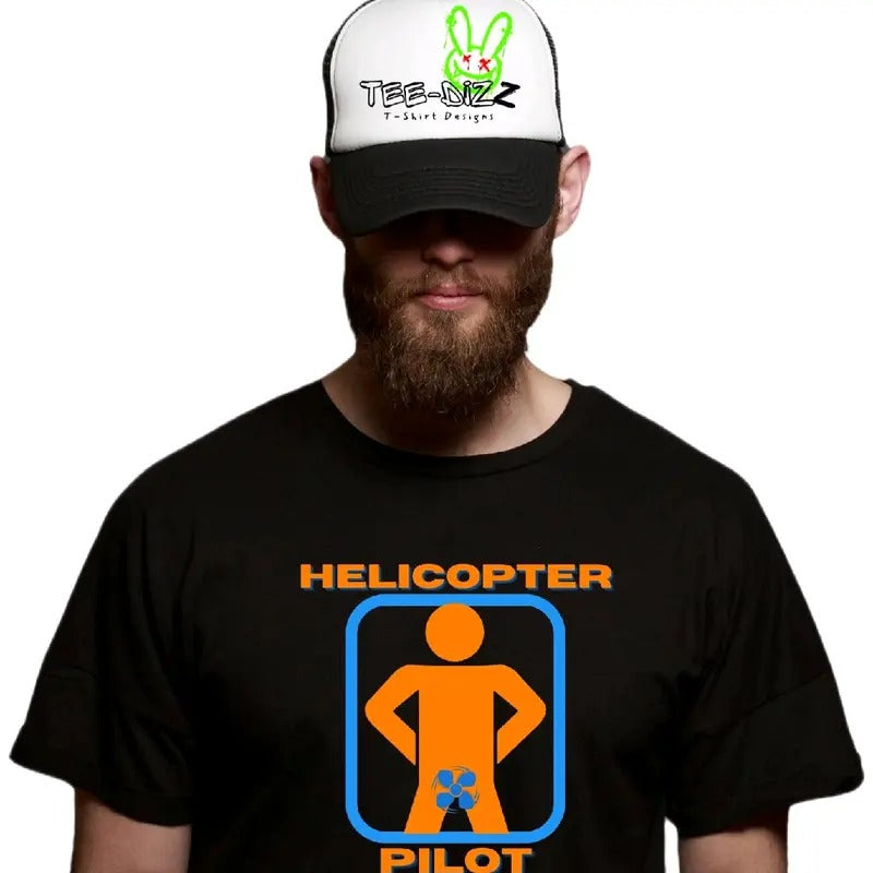 Helicopter Pilot Funny Humor - Adult & Kids T-Shirts, Sweatshirts & Hoodies apparel design preview 1