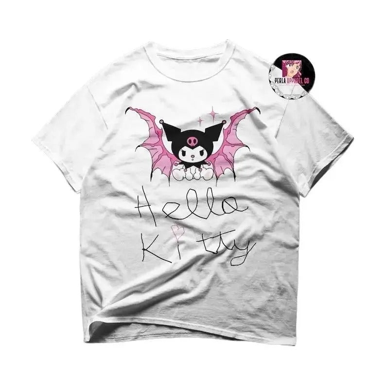 Hello Cat Kitttyyy - Adult & Kids T-Shirts, Sweatshirts & Hoodies apparel design preview 1