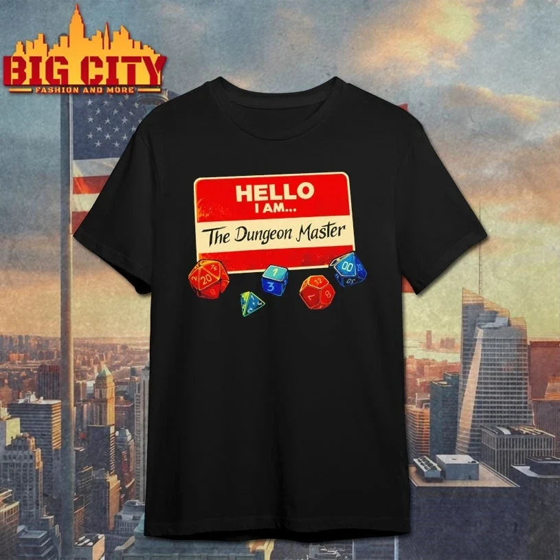 Hello I Am The Dungeon Master - Adult & Kids T-Shirts, Sweatshirts & Hoodies apparel design preview 1