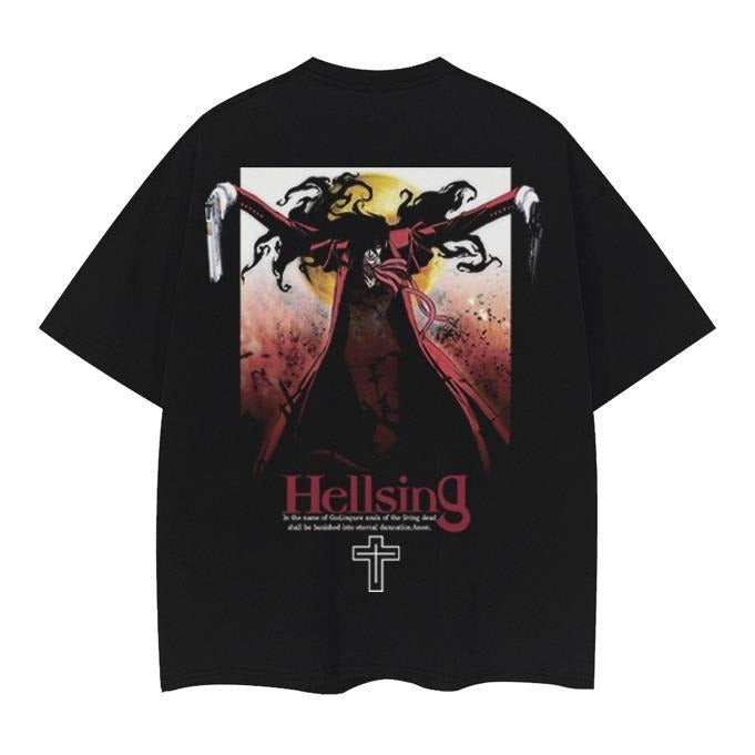 Hellsing "Alucard" Heavyweight Vintage 100% Cotton - Adult & Kids T-Shirts, Sweatshirts & Hoodies apparel design preview 1