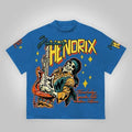Hendrix Guitarist Cotton - Adult & Kids T-Shirts, Sweatshirts & Hoodies apparel design preview 1