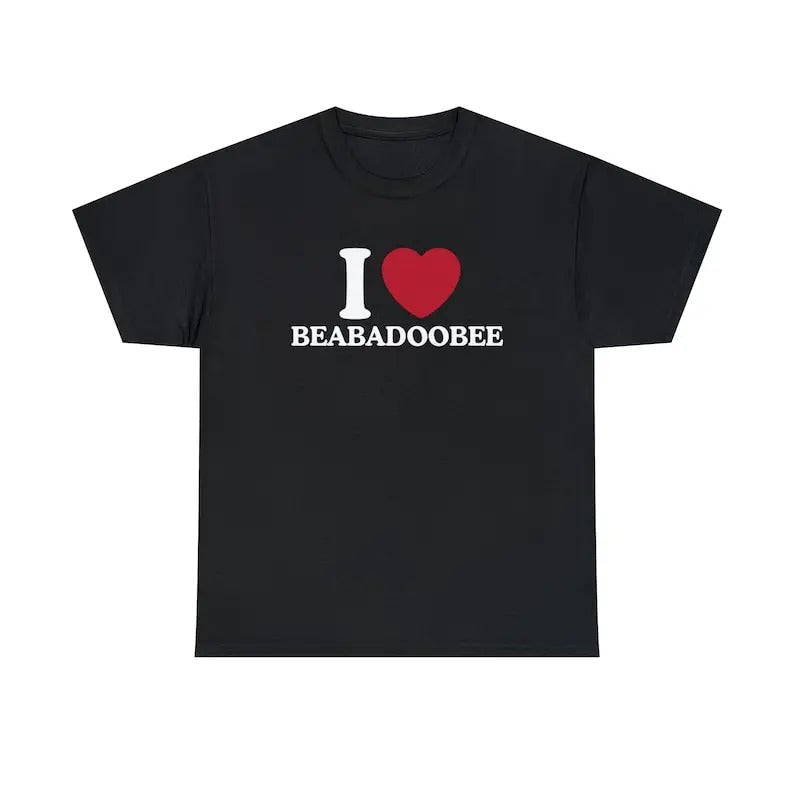 I Love Beabadoobee Trending Him Her Singer Fan Cotton - Adult & Kids T-Shirts, Sweatshirts & Hoodies apparel design preview 1