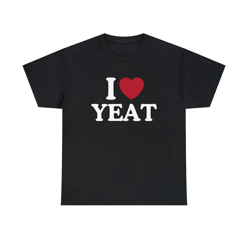 I Love Yeat Trending Him Her Singer Fan Cotton Top - Adult & Kids T-Shirts, Sweatshirts & Hoodies apparel design preview 1