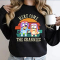Here Come Grannies Bluey Dad - Adult & Kids T-Shirts, Sweatshirts & Hoodies apparel design preview 1