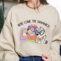 Here Come Grannies Bluey Bingo Grandma - Adult & Kids T-Shirts, Sweatshirts & Hoodies apparel design preview 1