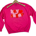 Hey Sugar Chenille Patch Hot Pink - Adult & Kids T-Shirts, Sweatshirts & Hoodies apparel design preview 1