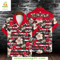 Boston Red Sox Hibiscus Hawaiian White Baseball - Adult & Kids T-Shirts, Sweatshirts & Hoodies apparel design preview 1