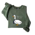 Today I'M Serious Goose Silly Funny University Cute - Adult & Kids T-Shirts, Sweatshirts & Hoodies apparel design preview 1