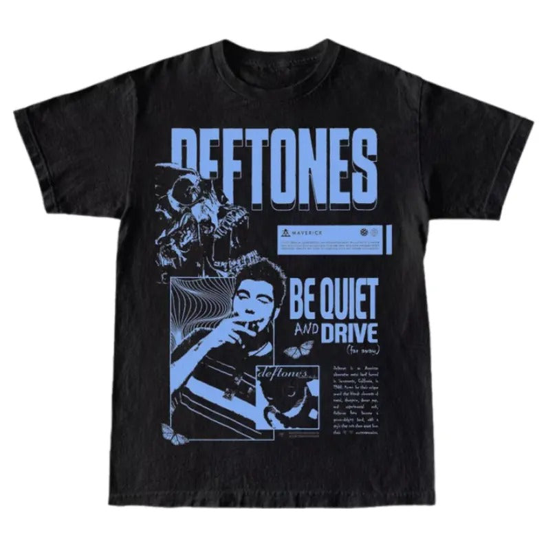 Deftones Vintage Inspired Retro Band Alternative Rock - Adult & Kids T-Shirts, Sweatshirts & Hoodies apparel design preview 1