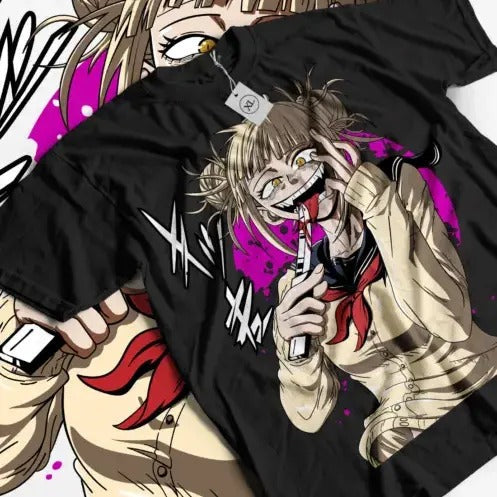 Himiko Toga My Hero Academia Izuku Midoriya Girl - Adult & Kids T-Shirts, Sweatshirts & Hoodies apparel design preview 1