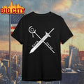 Himmel x Frieren Sword And Staff - Adult & Kids T-Shirts, Sweatshirts & Hoodies apparel design preview 1