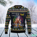 Hippie Girl 3D Ugly Christmas Sweater - Holiday Gift product image