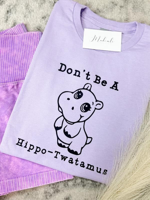 Hippo - Adult & Kids T-Shirts, Sweatshirts & Hoodies apparel design preview 1