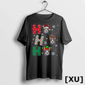 Ho Blue Heeler Dog Matching Christmas Santa Elf Xmas - Adult & Kids T-Shirts, Sweatshirts & Hoodies apparel design preview 1