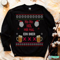 Ho Ho Hol Mir Mal Ein Bier Christmas Sweater - Holiday Gift product image
