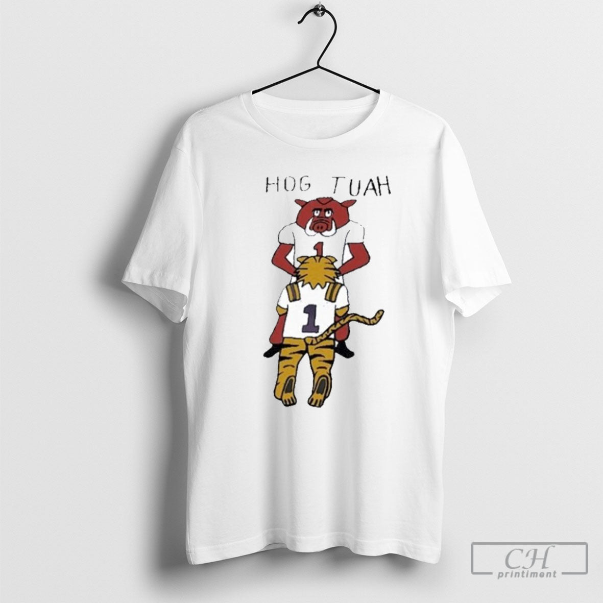 Hog Tuah - Adult & Kids T-Shirts, Sweatshirts & Hoodies apparel design preview 1