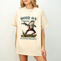 Hold Partner I'M Overstimulated Funny Stimulated Frog - Adult & Kids T-Shirts, Sweatshirts & Hoodies apparel design preview 1